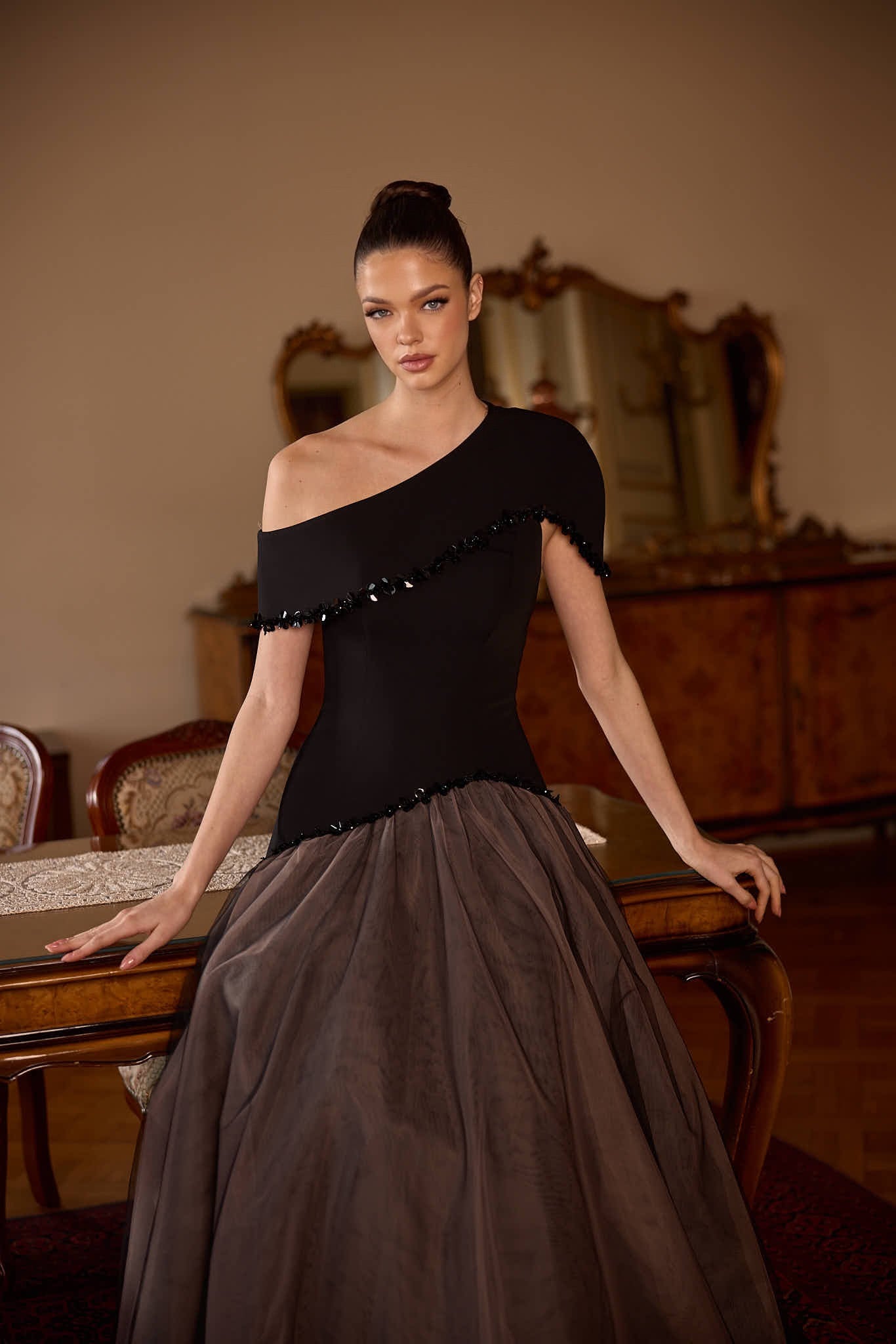 Selin Modern Gece Elbisesi